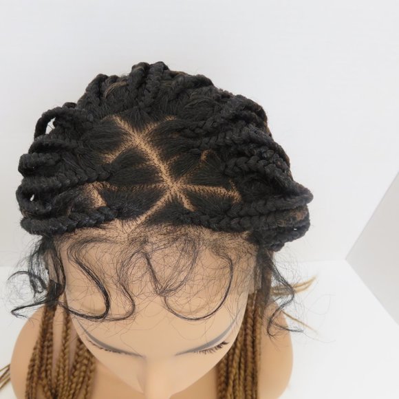 Outre Knotless Triangle Part Braids HD Lace Frontal Wig - Picture 8 of 15